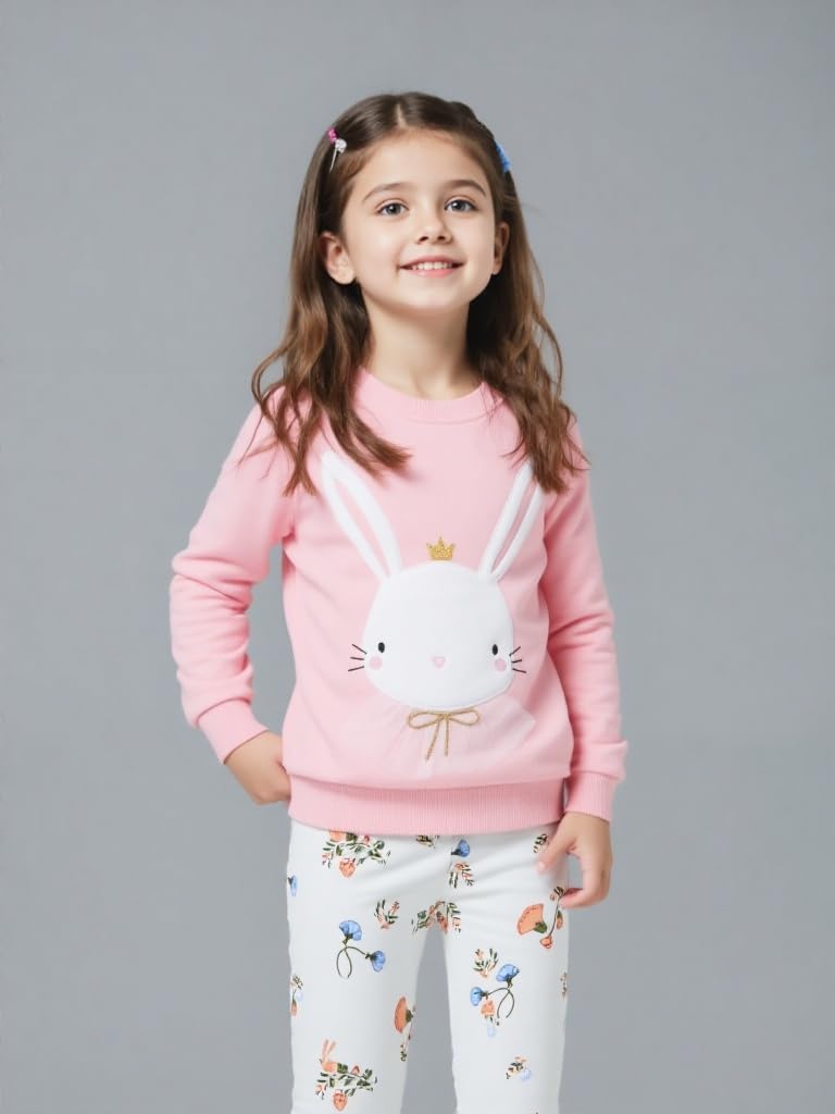 Girls Sweatshirt, Christmas Sweater Shirt Toddler ... - Image 4