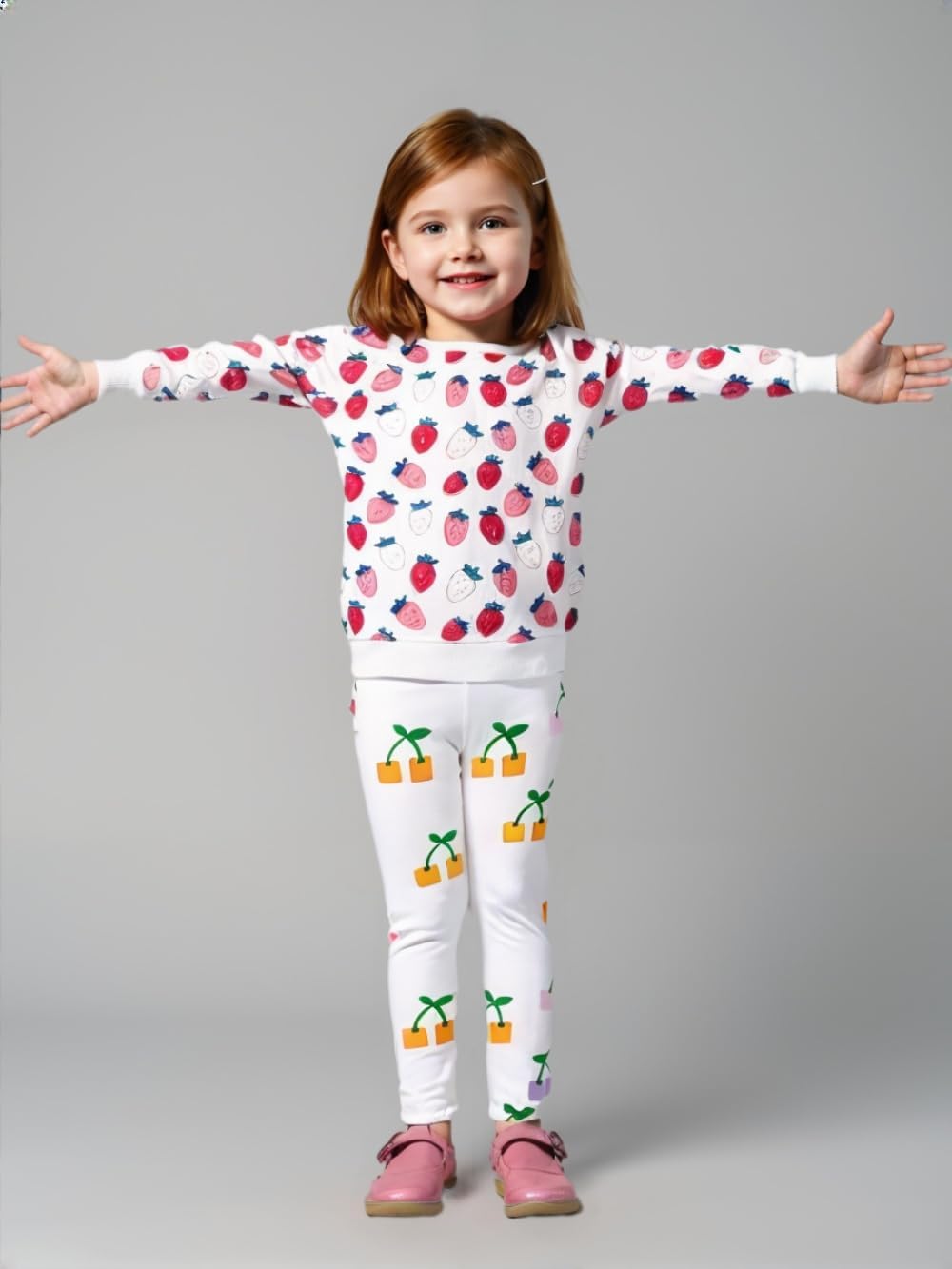 Girls Sweatshirt, Christmas Sweater Shirt Toddler ... - Image 9