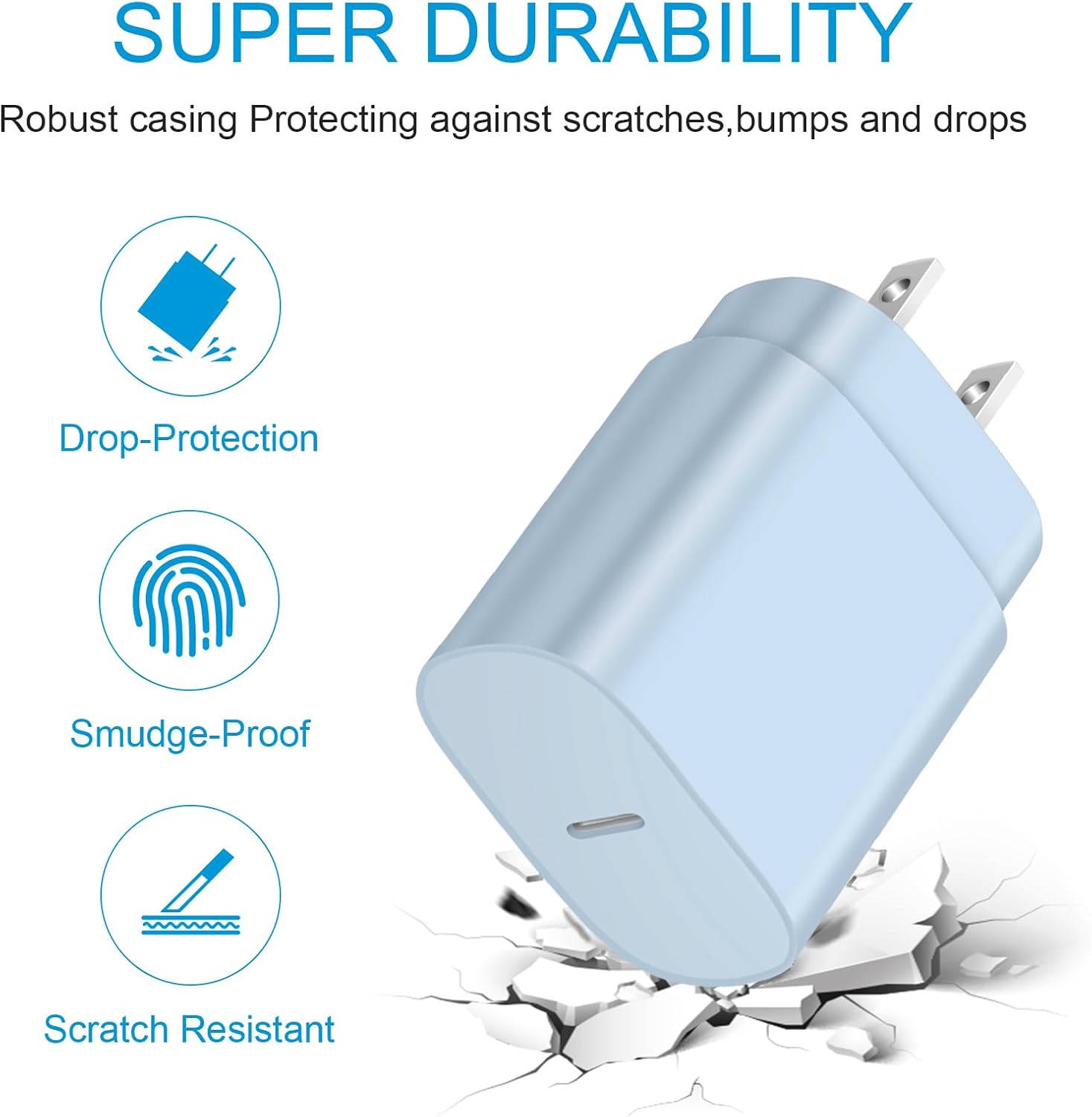 USB C Fast Charger,2 Pack Type C Fast Charger Wall... - Image 3