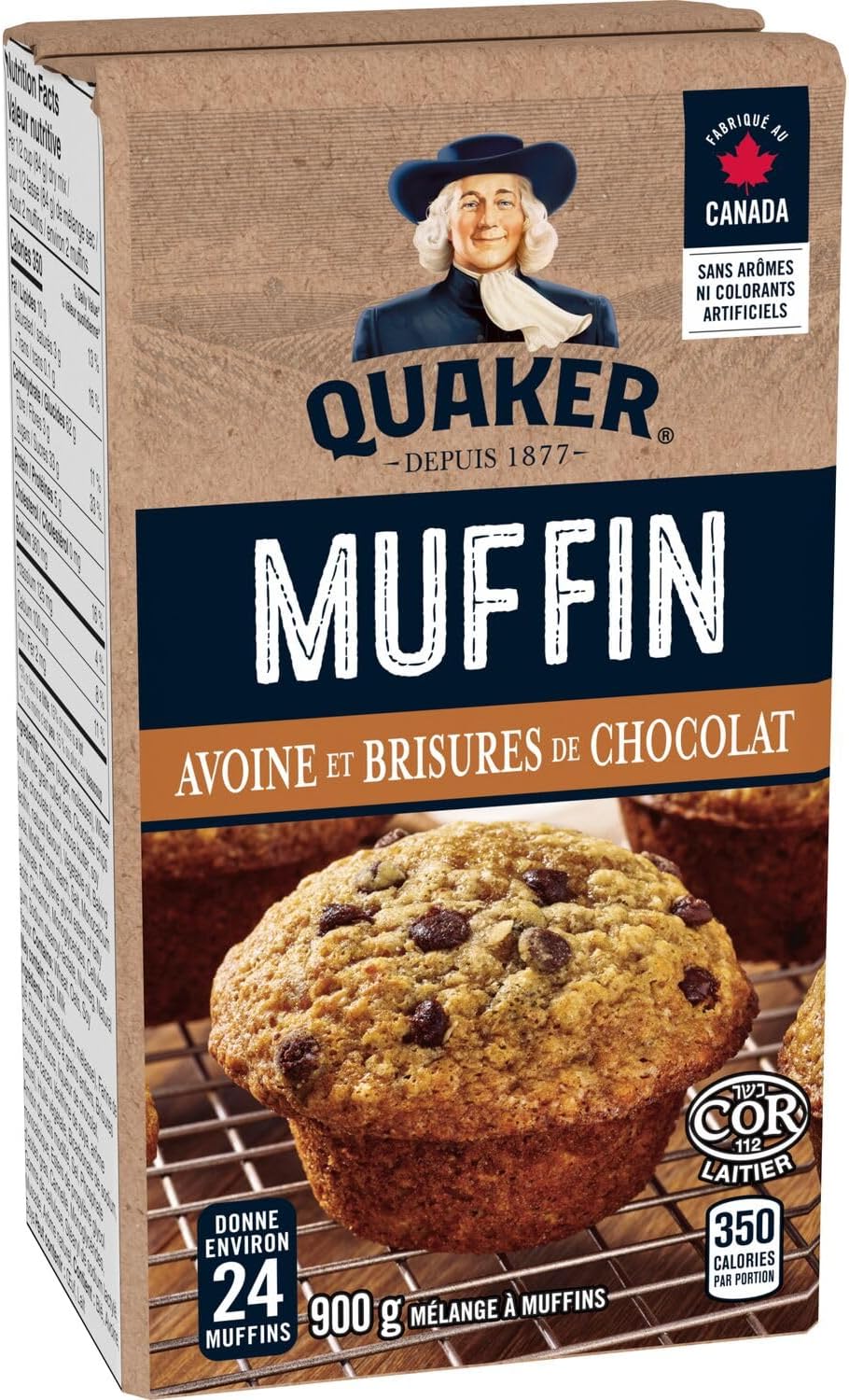 Quaker Muffin Mix Oatmeal Chocolate Chip, 900g - Image 11
