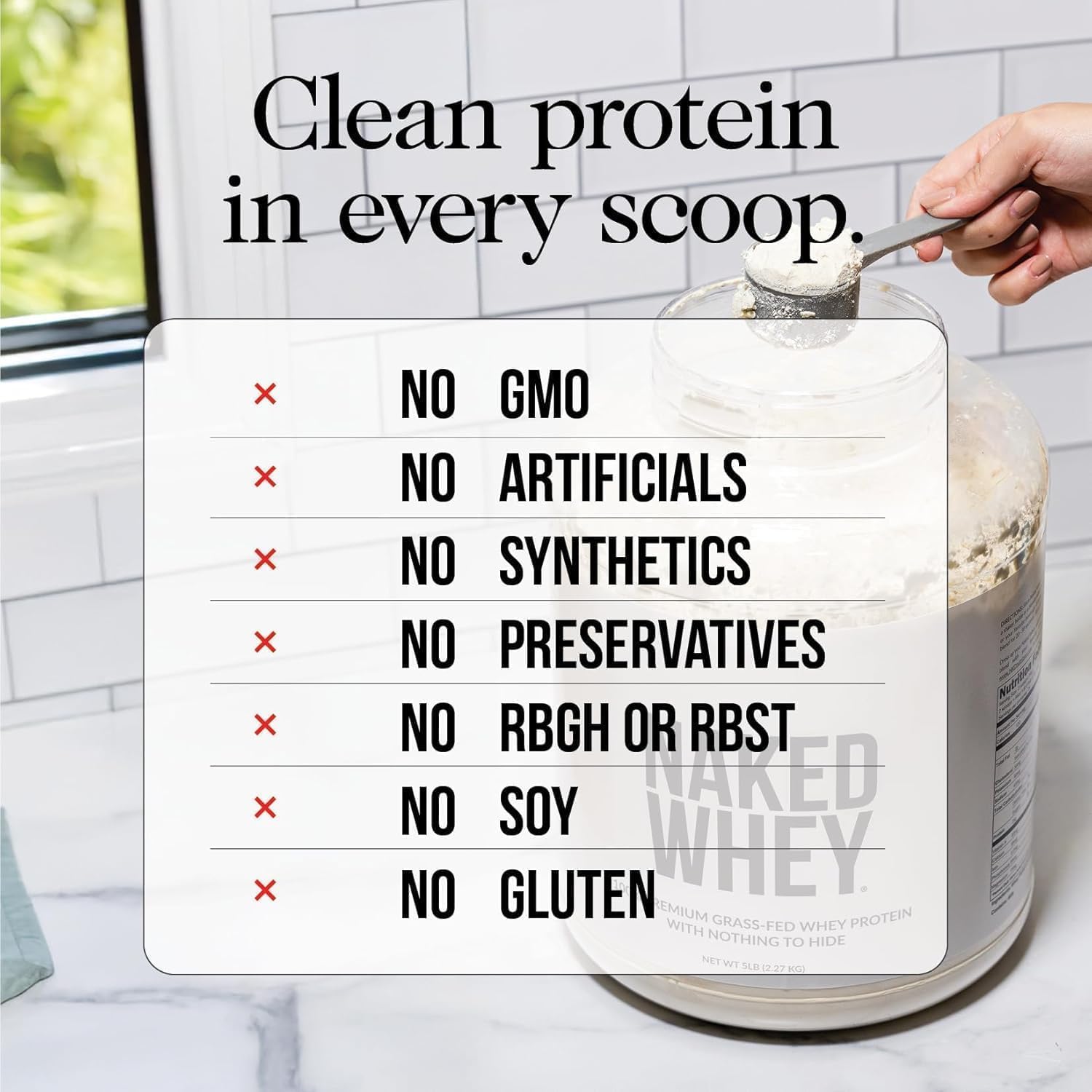 Naked Whey Chocolate Protein - All Natural Grass F... - Image 6