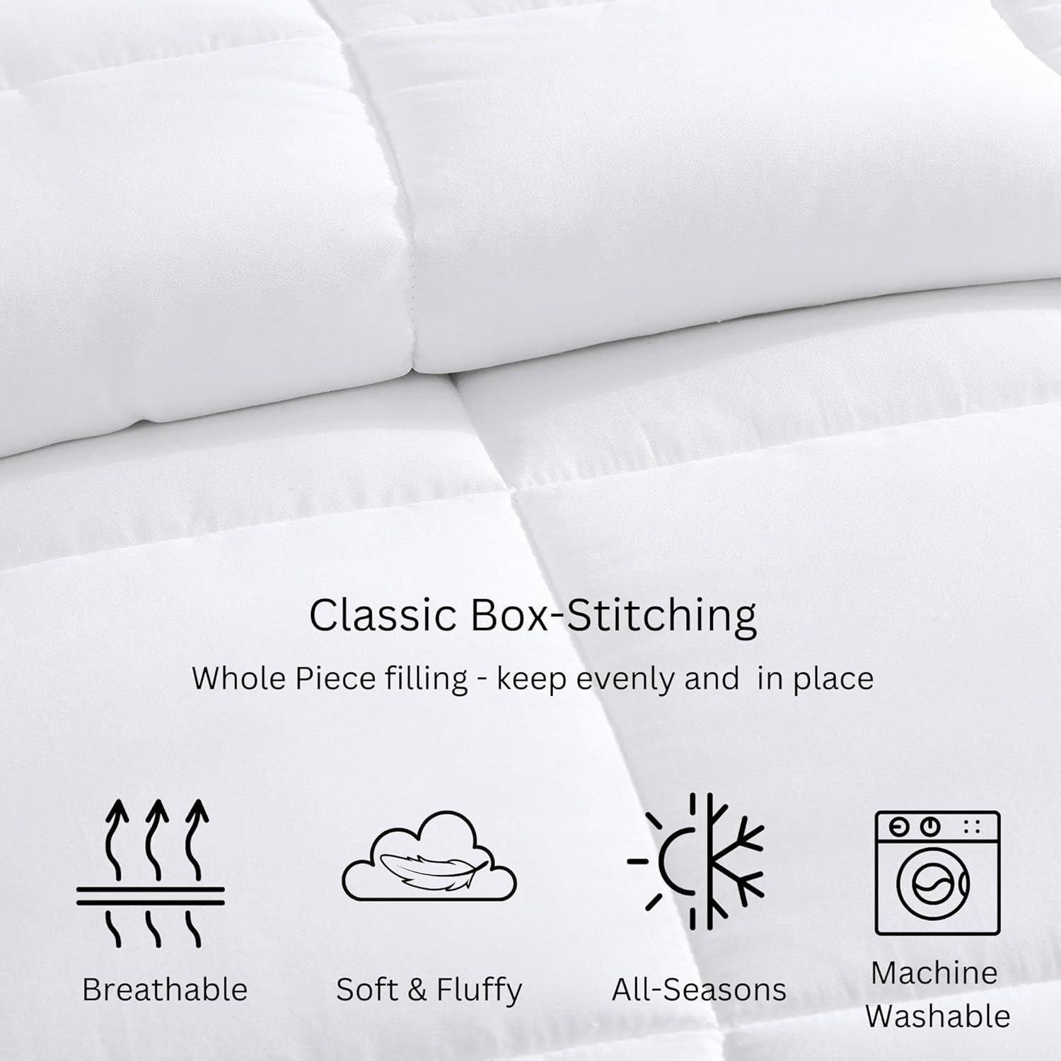 Comforter Queen Size - Down Alternative Hypoallerg... - Image 5