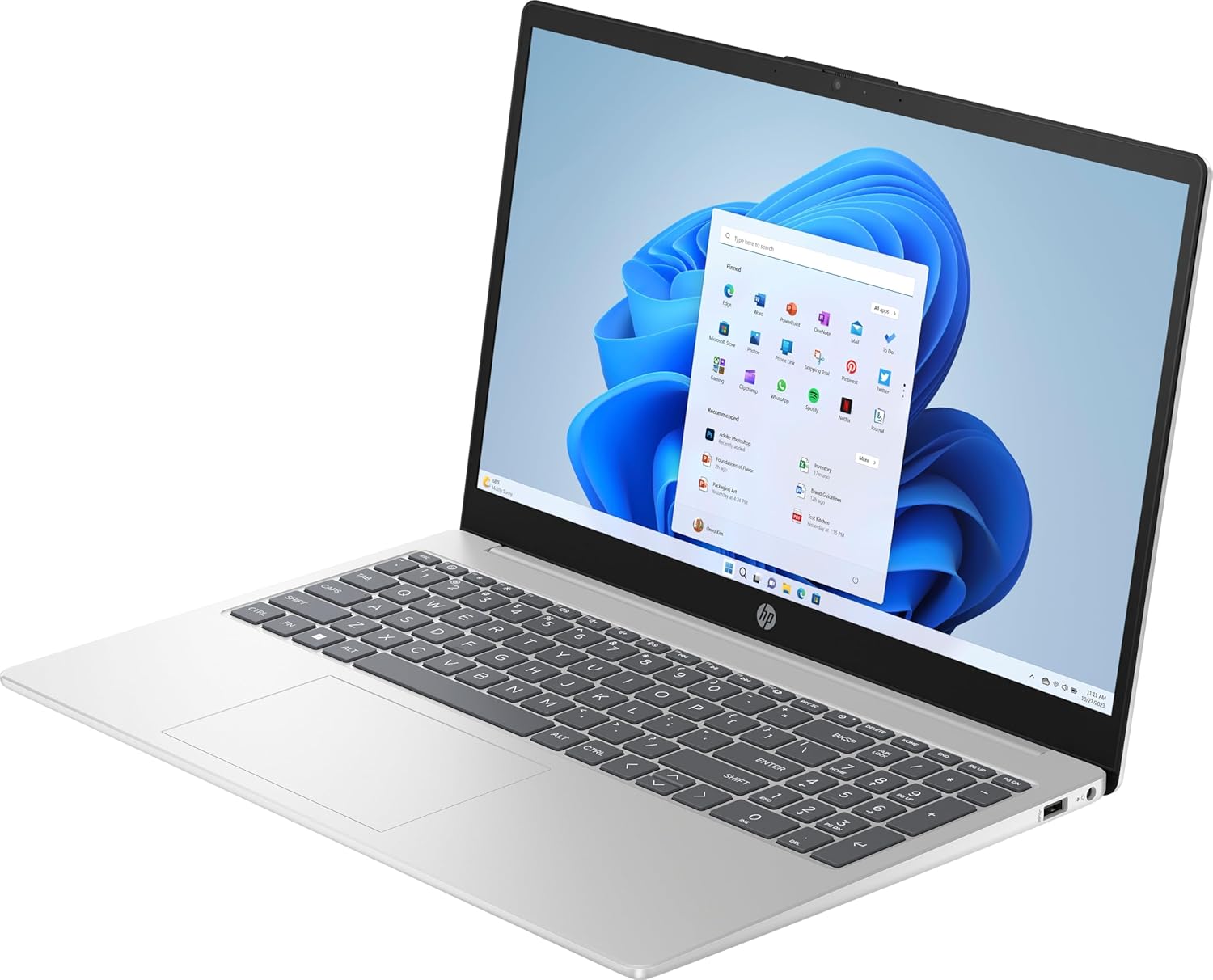 HP 15.6 inch Laptop PC, AMD Ryzen 5 7520U, 16GB RA... - Image 6