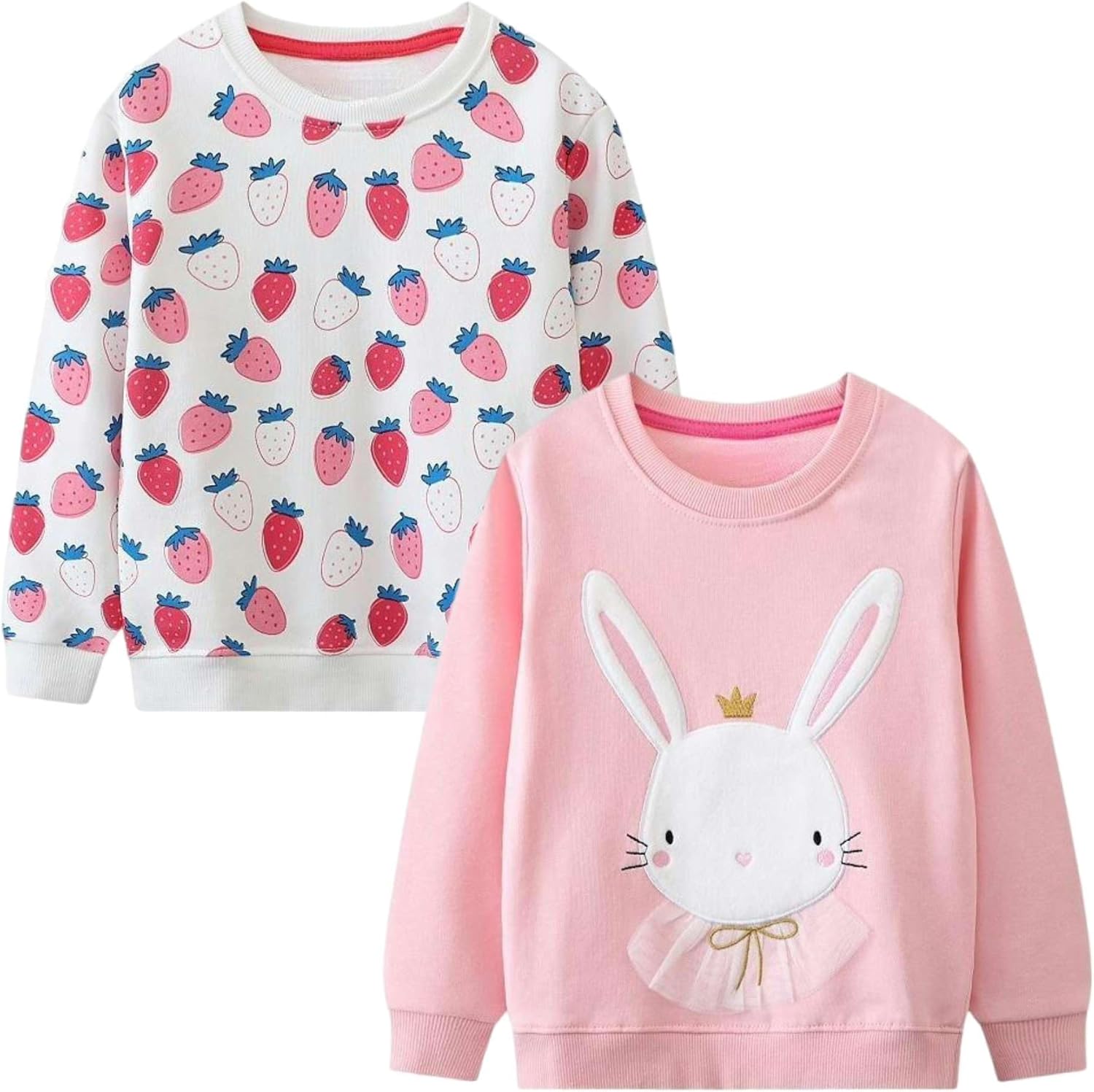 Girls Sweatshirt, Christmas Sweater Shirt Toddler ... - Image 2