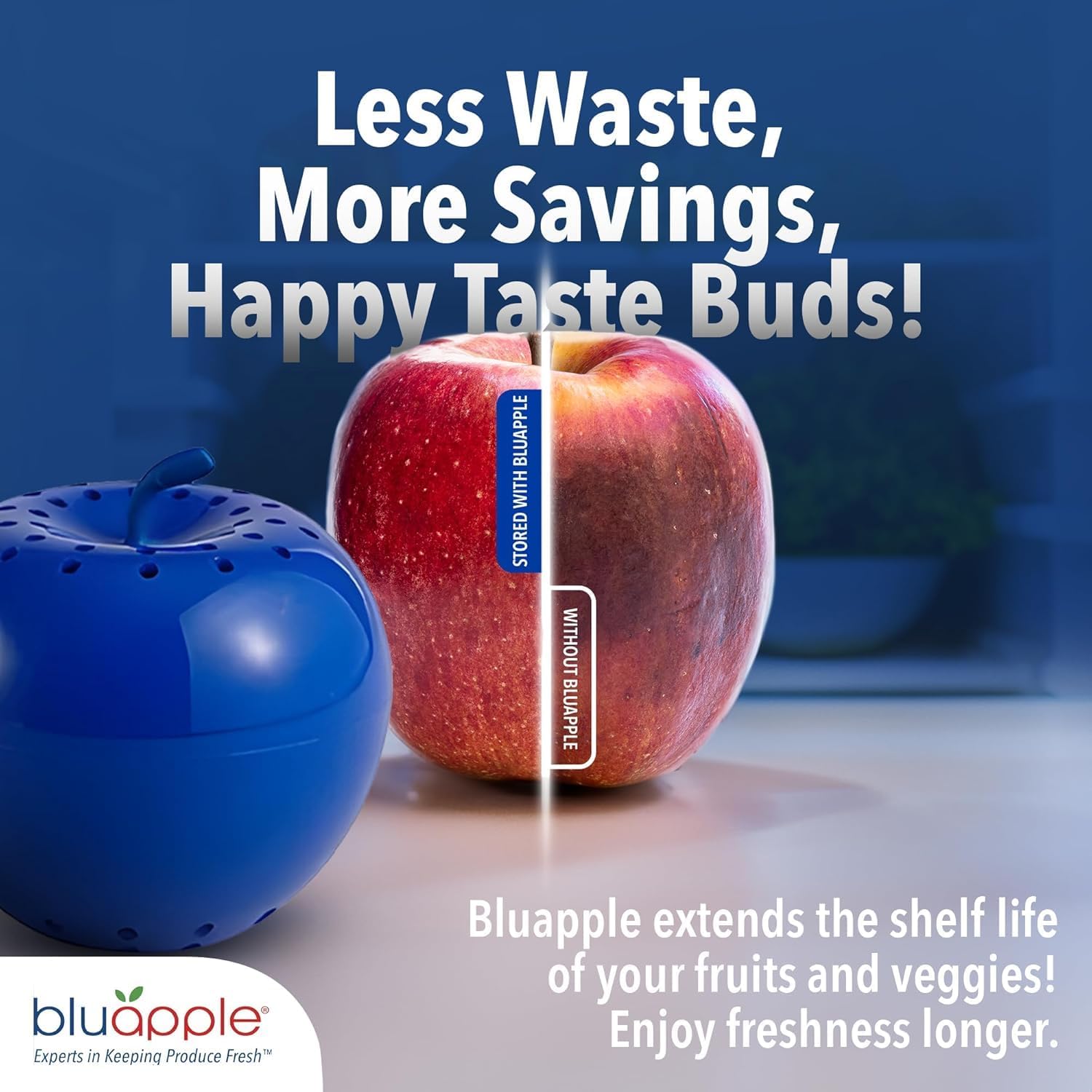 Bluapple Produce Saver Combo Pack - Keeps Fruits &... - Image 4