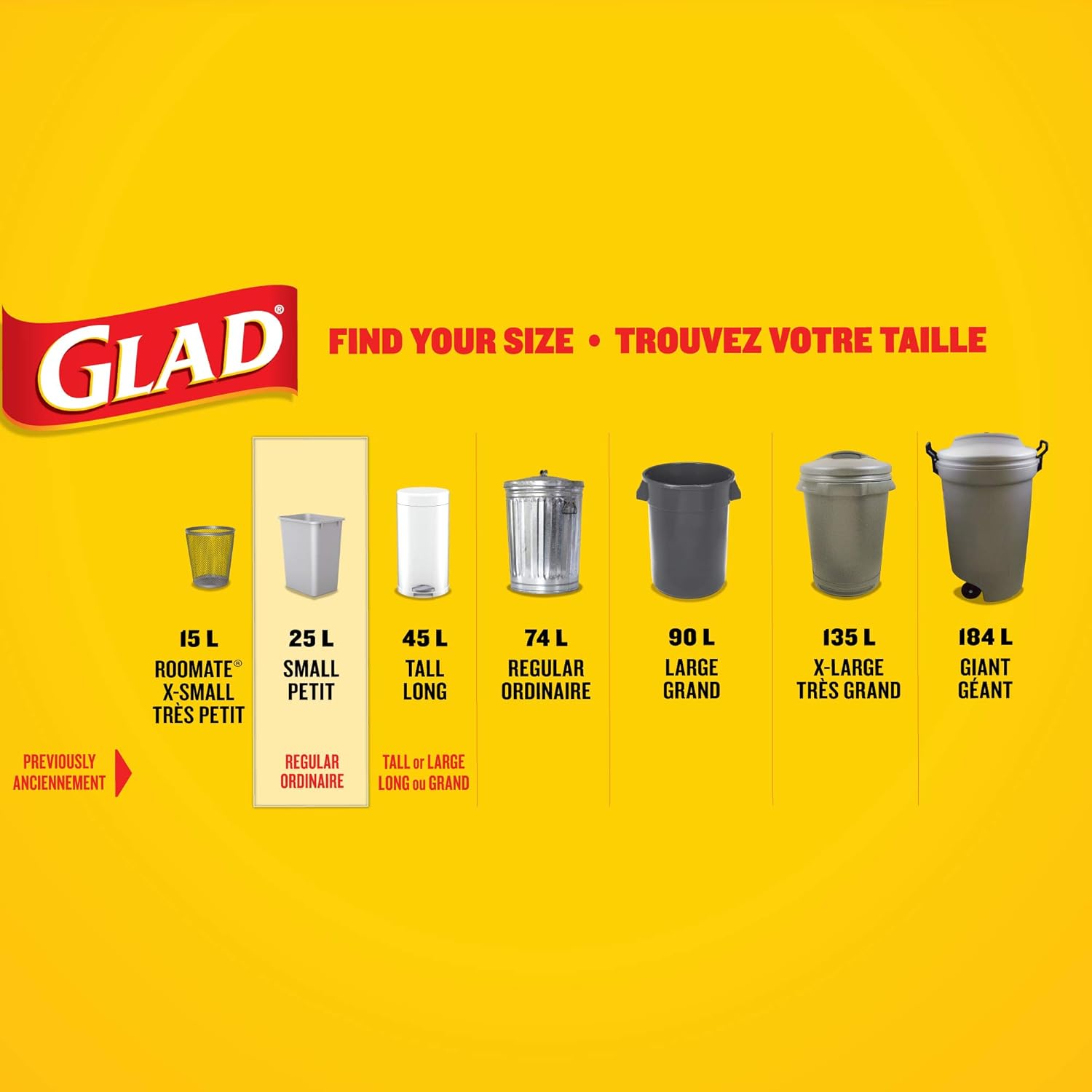 Glad White Garbage Bags - Small 25 Litres - Unscen... - Image 5