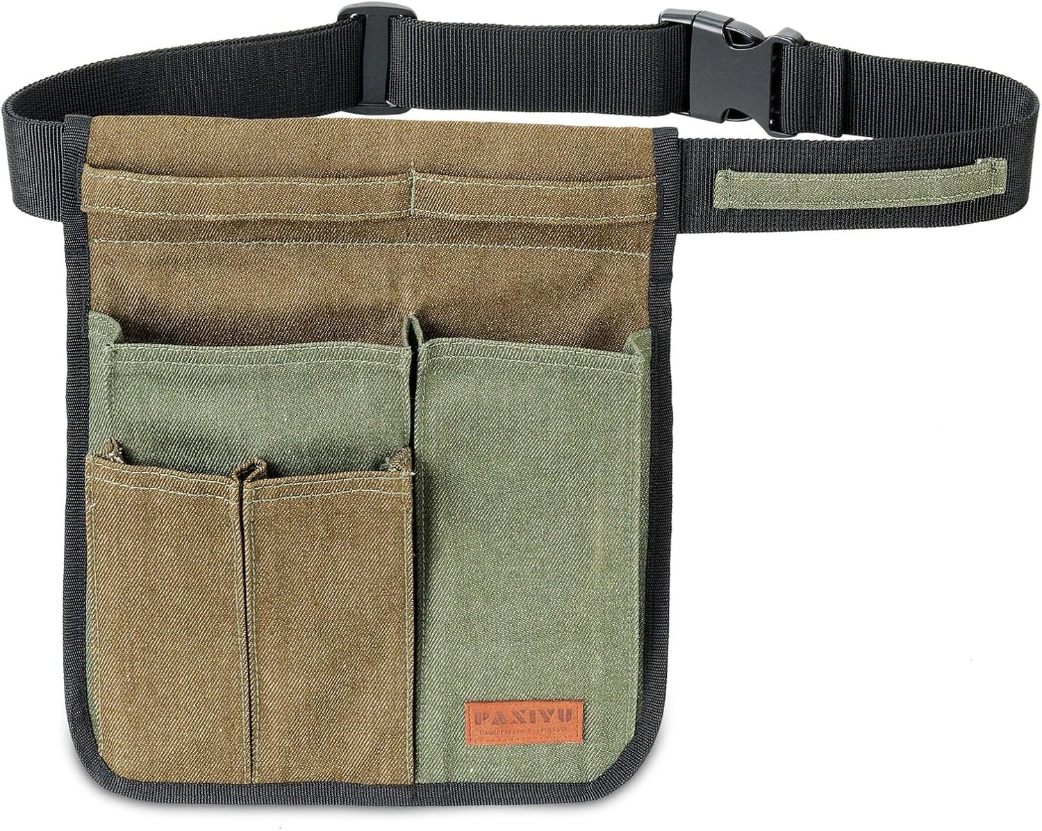 Garden Tool Belt for Men & Women, Denim Slim 4-Poc... - Image 2