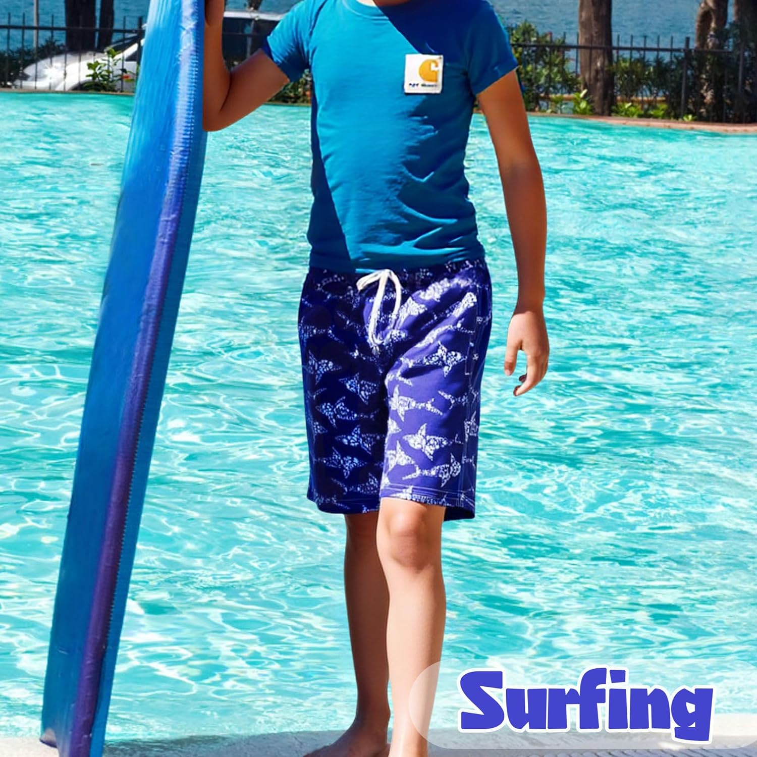 ZERULETS Boys Swim Trunks Toddler Boys Swimming Sh... - Image 4