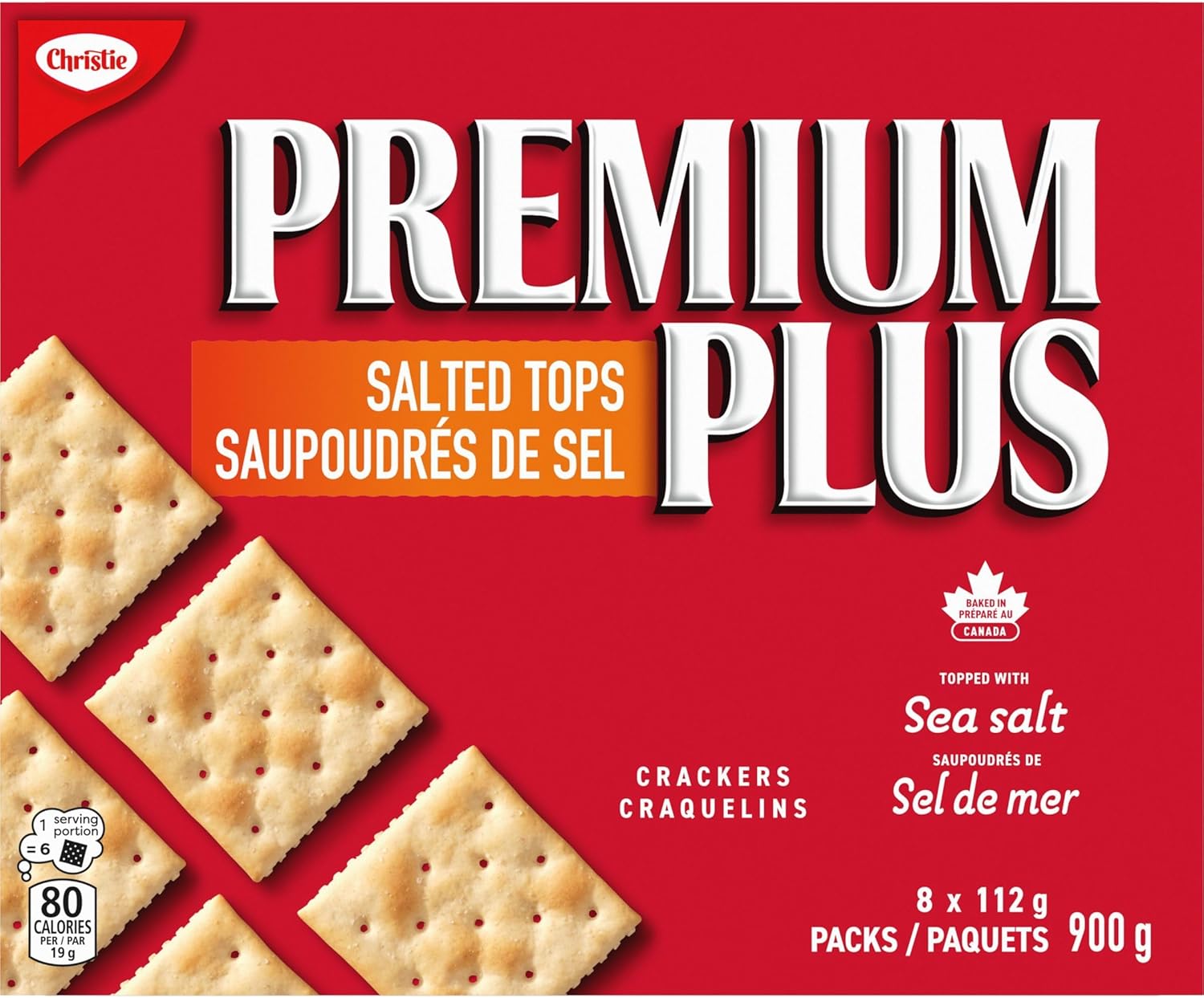Premium Plus Salted Crackers, 900G, Baked in Canad... - Image 9