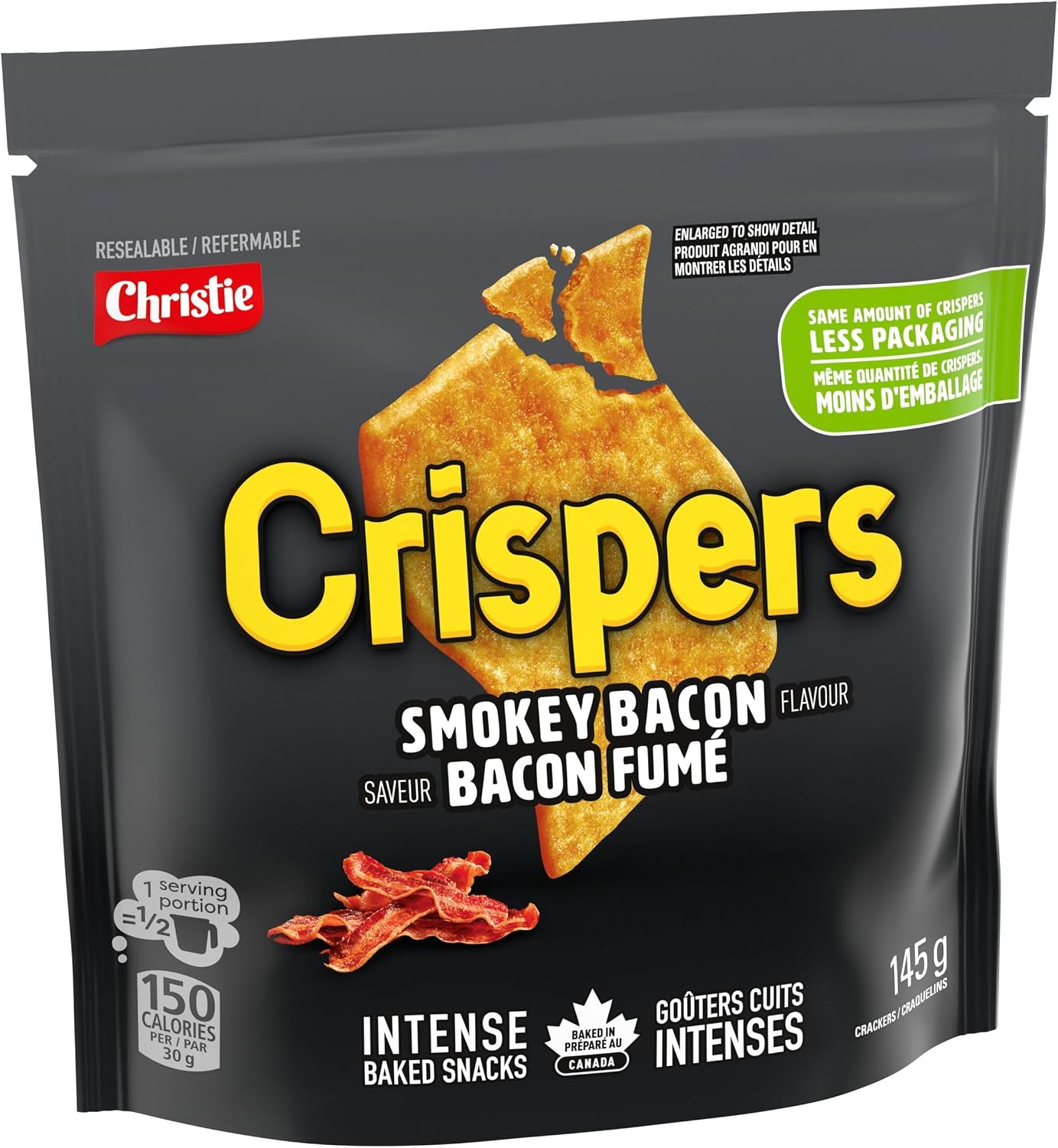 CRISPERS, Smokey Bacon Crackers, Salty Snacks, Bak... - Image 9