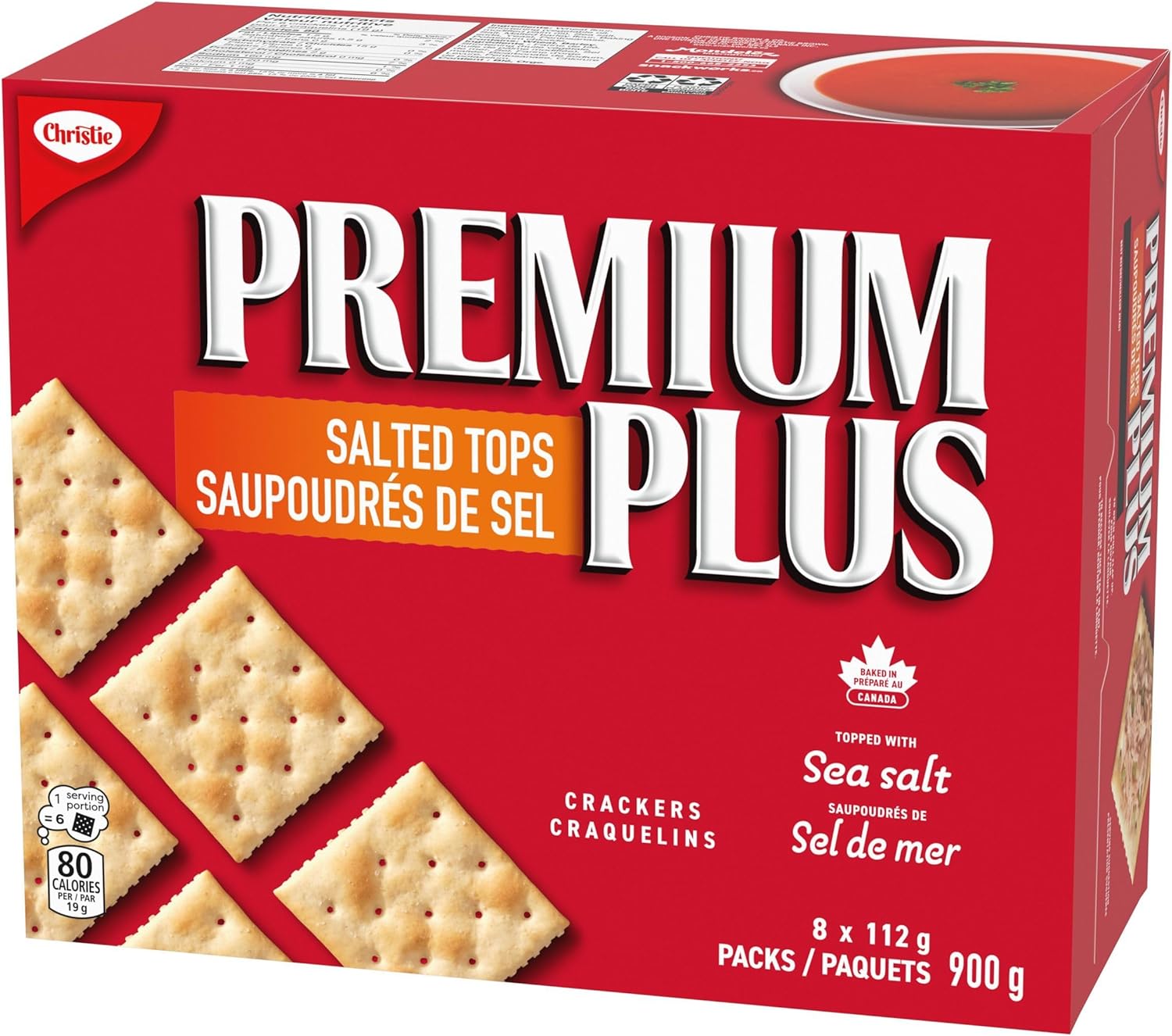 Premium Plus Salted Crackers, 900G, Baked in Canad... - Image 11