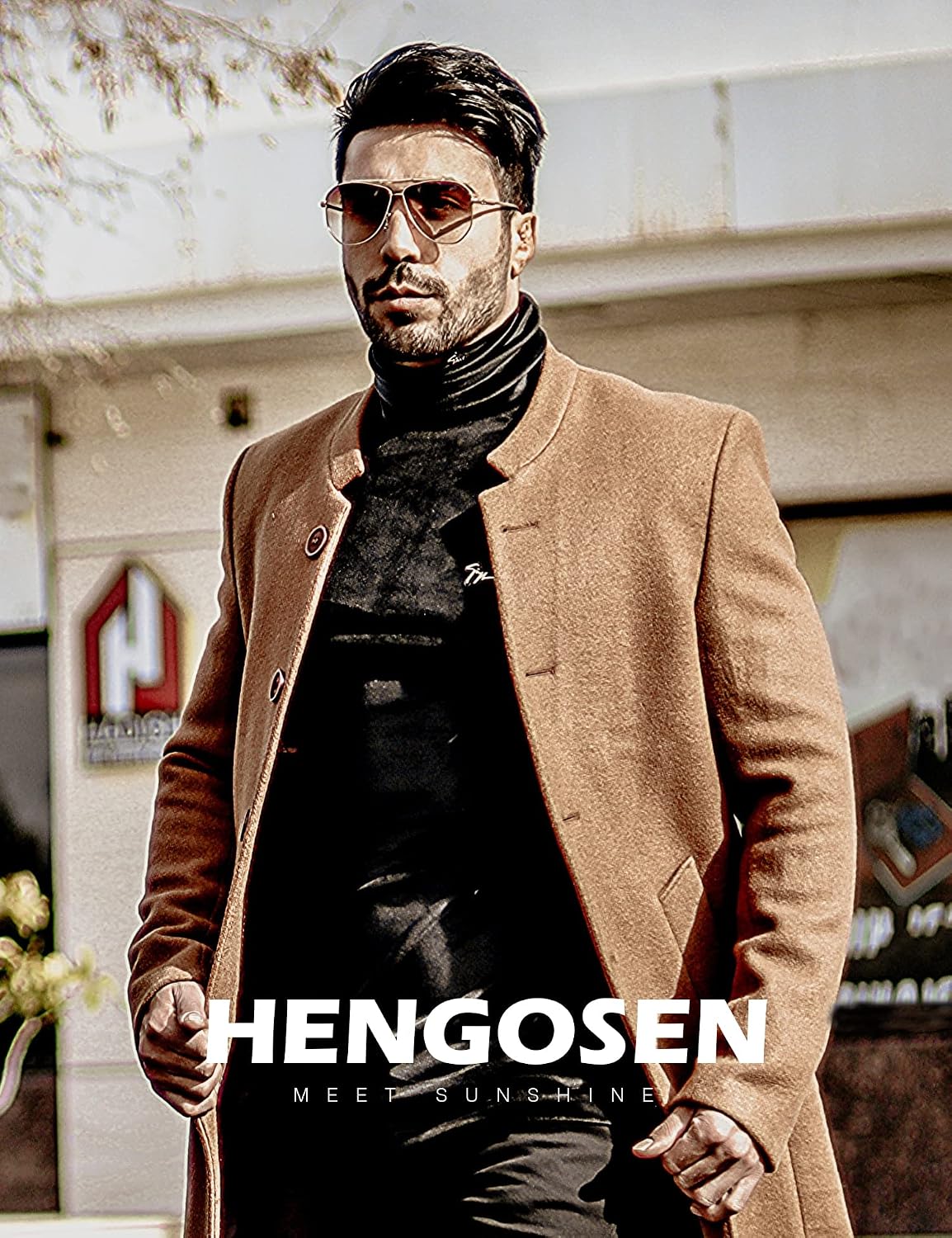 HENGOSEN Classic Aviator Sunglasses for Men Women,... - Image 3