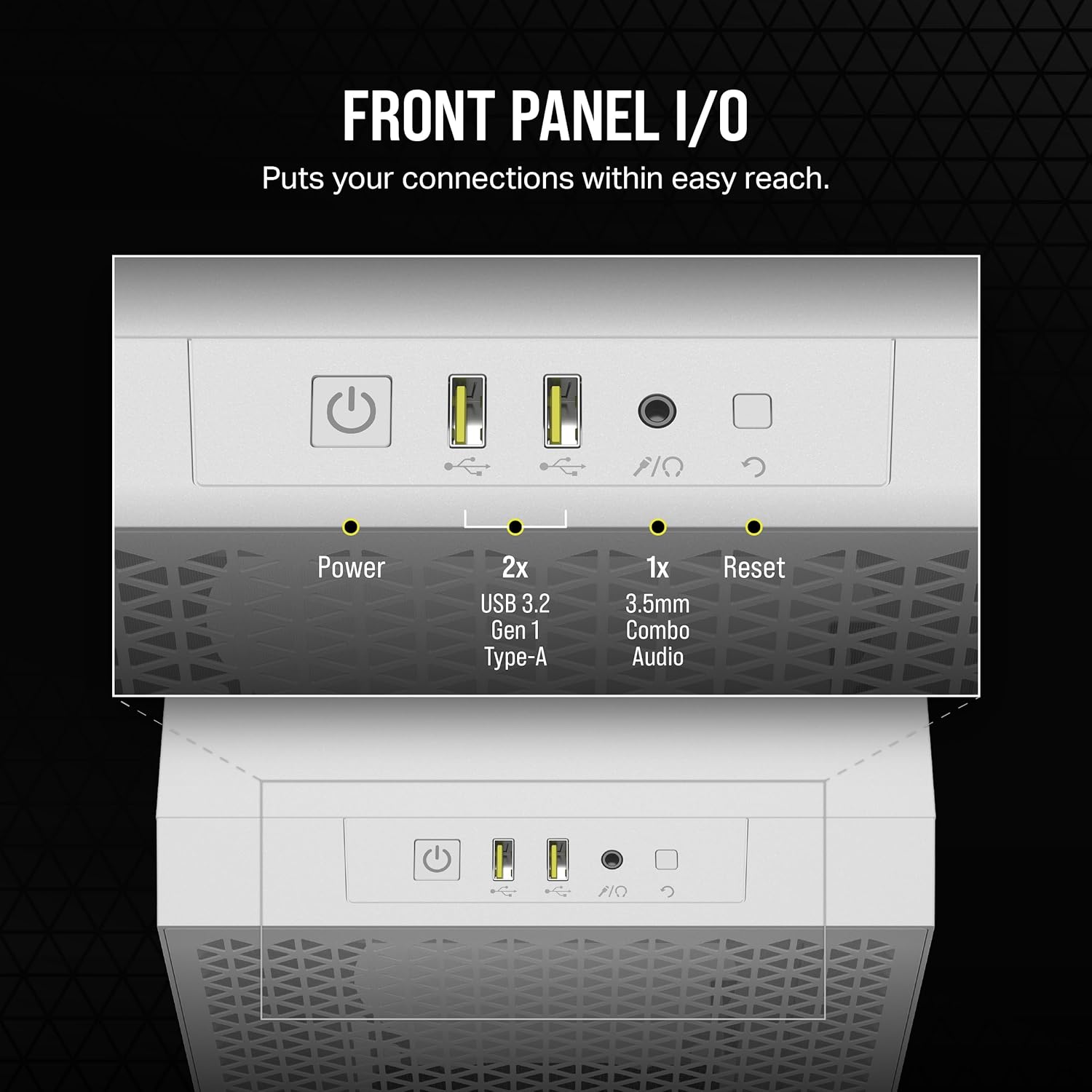 CORSAIR 3000D Airflow Mid-Tower PC Case – 2X SP120... - Image 8