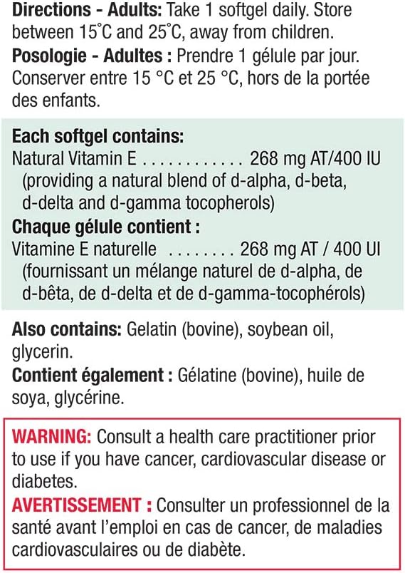Vitamin E 400 IU Premium Complex with Mixed Tocoph... - Image 4