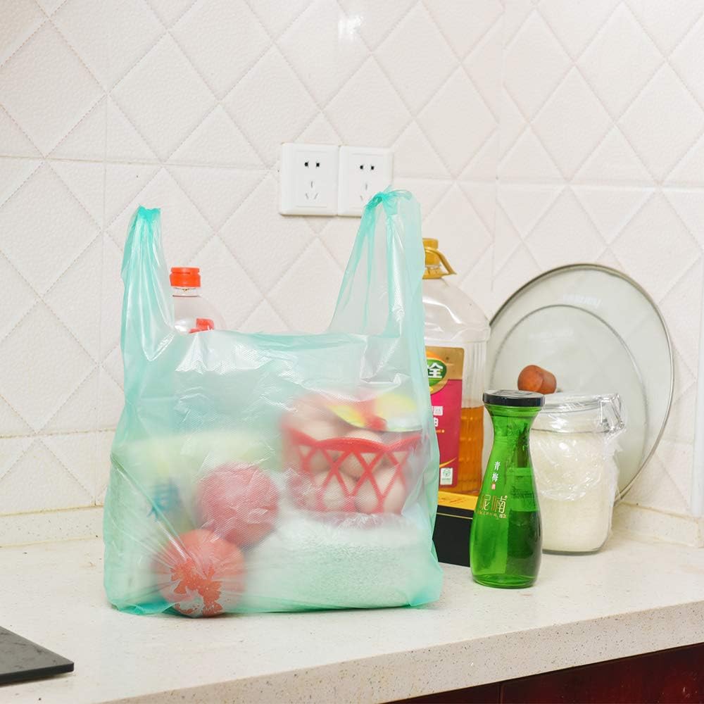 T Shirt Bags Plastic Grocery Bags with Handles in ... - Image 8