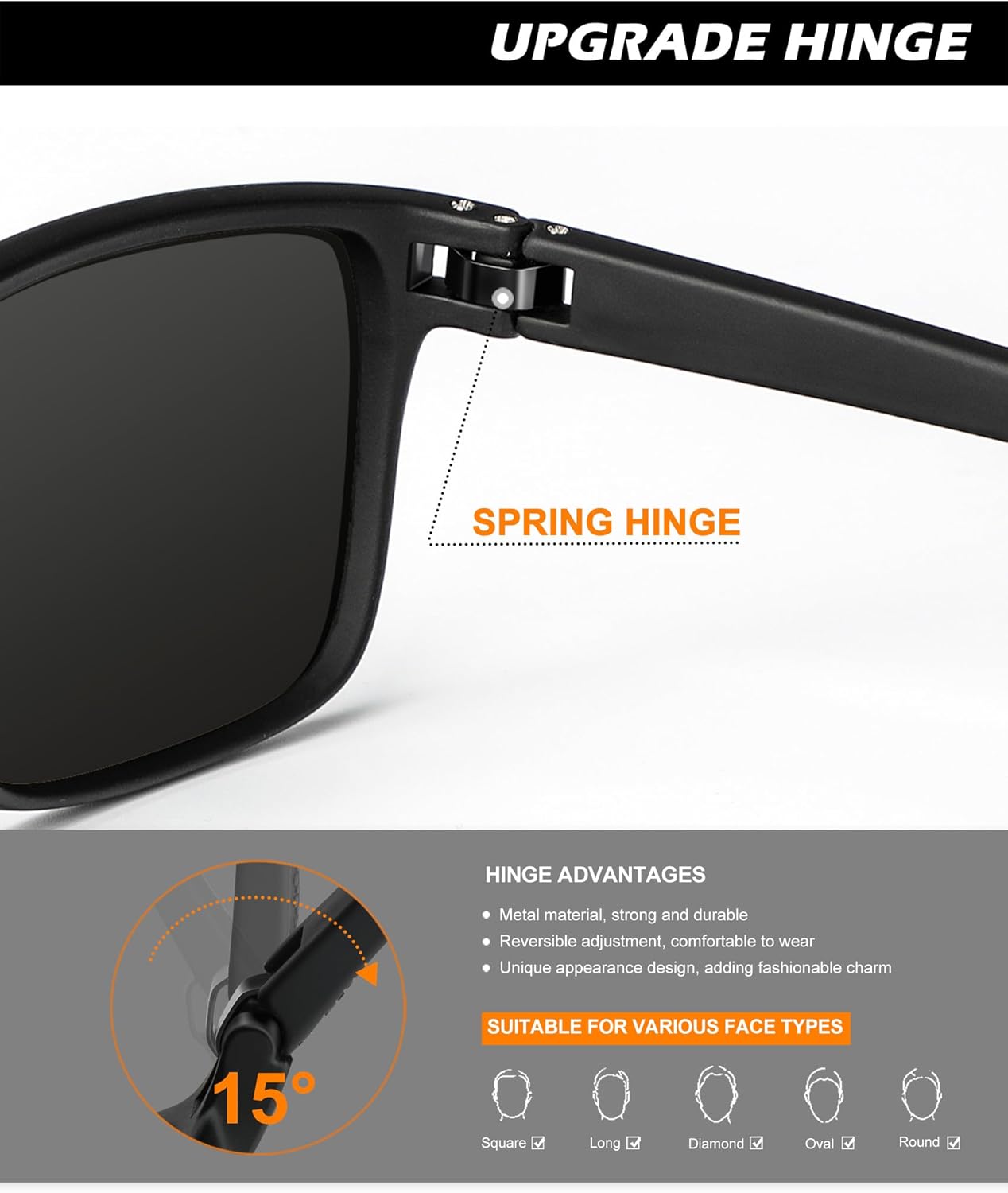 NSSIW Polarized Sunglasses-for-Men-and-Women Mens ... - Image 6