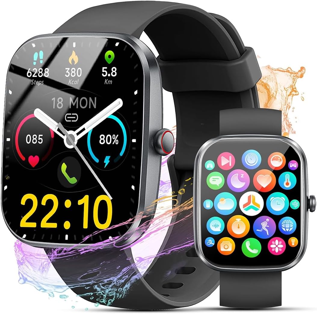 Smart Watch for Women Men, 1.91" HD Screen Smartwa... - Image 2
