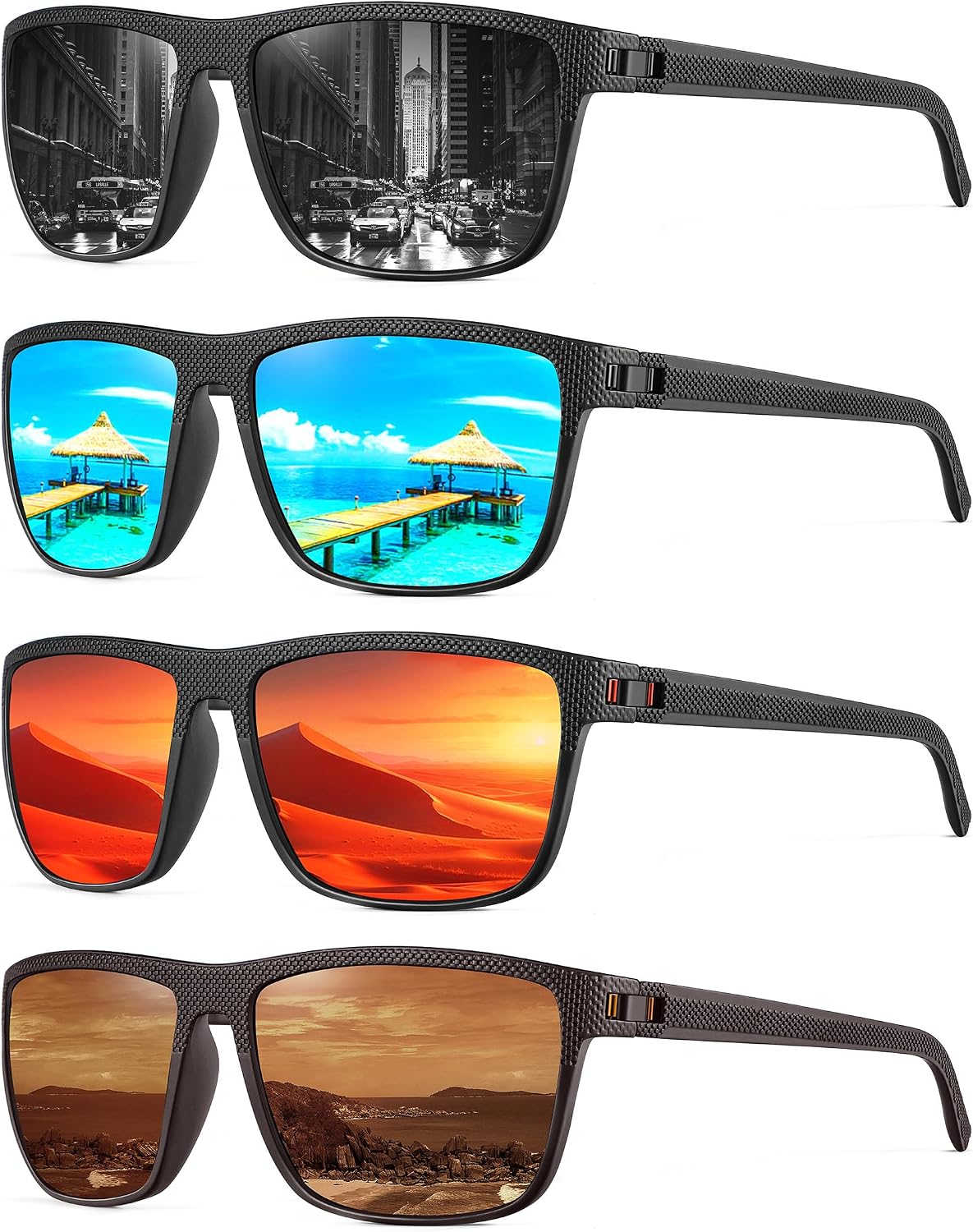 NSSIW Polarized Sunglasses-for-Men-and-Women Mens ... - Image 2