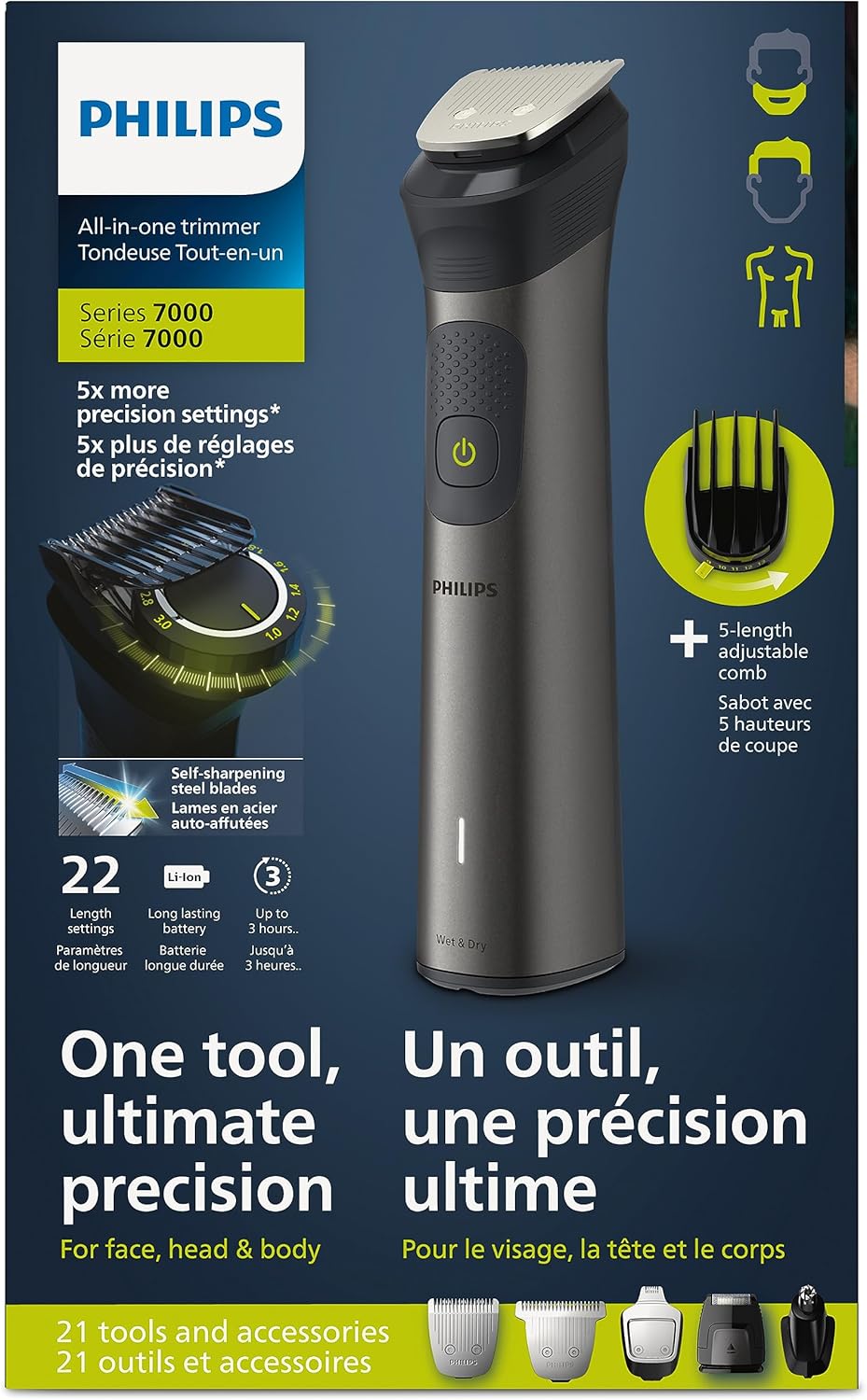 Philips Multigroom 7000 Series, All-in-One Shaver,... - Image 14