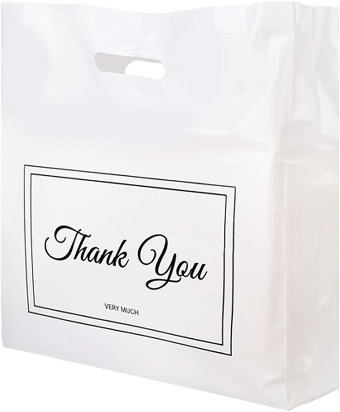 12x15 Inch 100Pcs Thank You Merchandise Bags