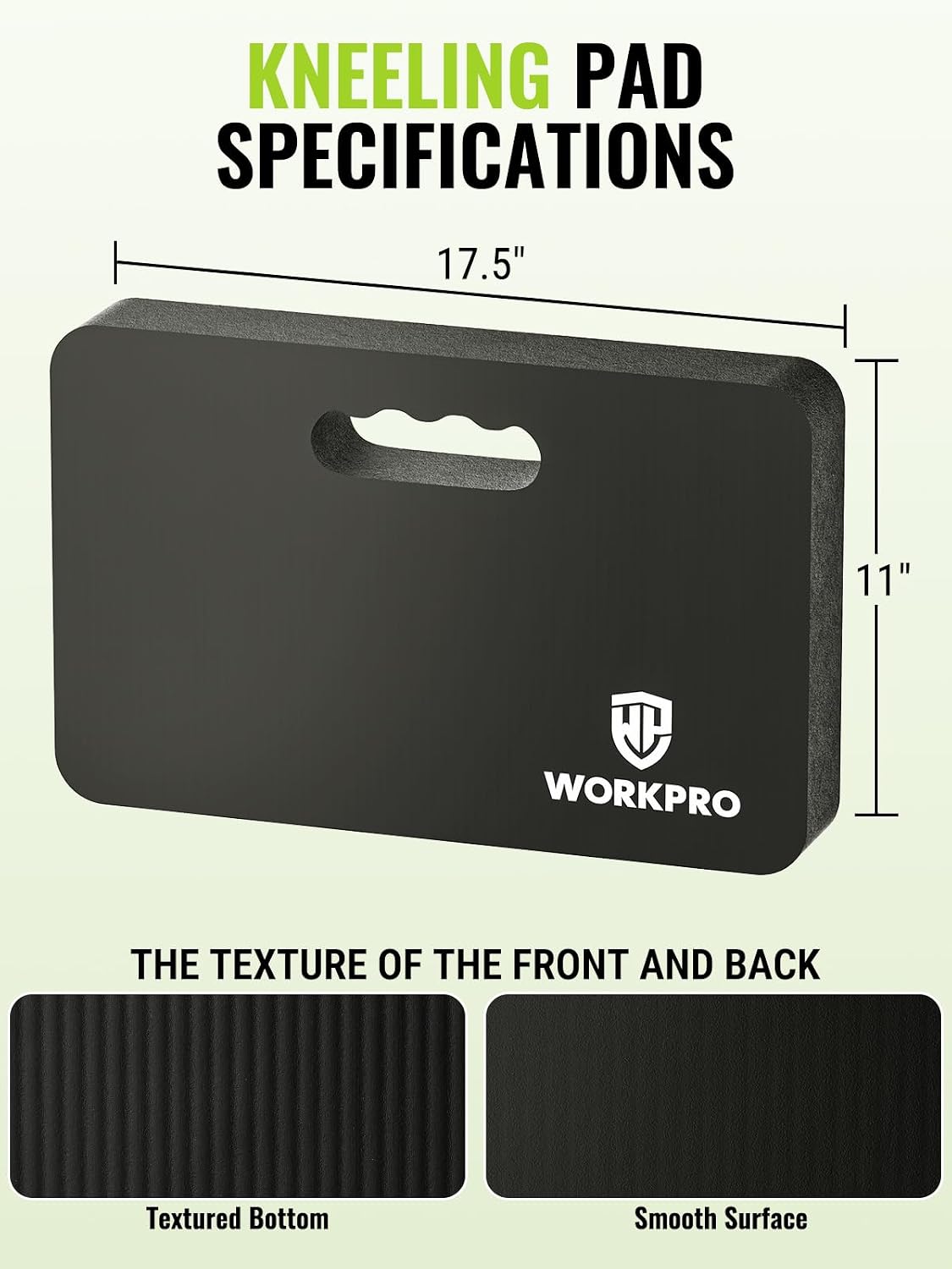 WORKPRO Extra Thick Kneeling Pad: 17.5x11x1.4 in N... - Image 7