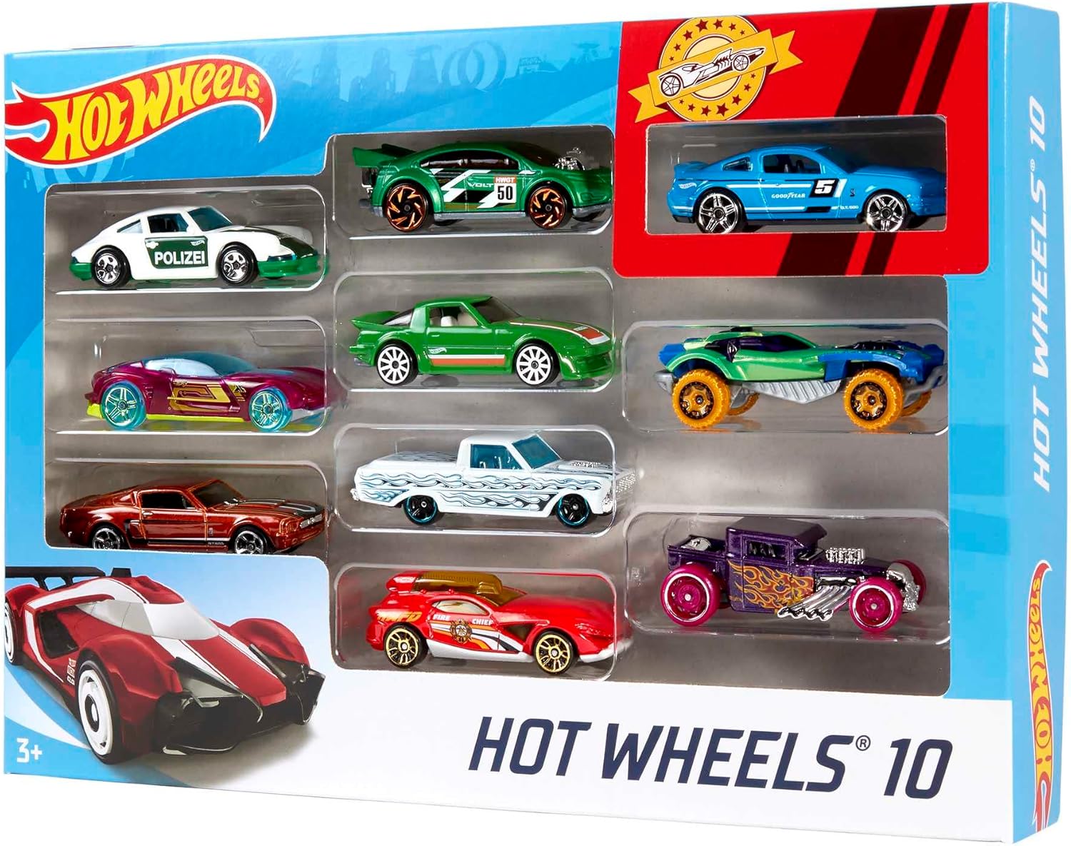 Hot Wheels 10-Pack (Styles May Vary) - Image 4