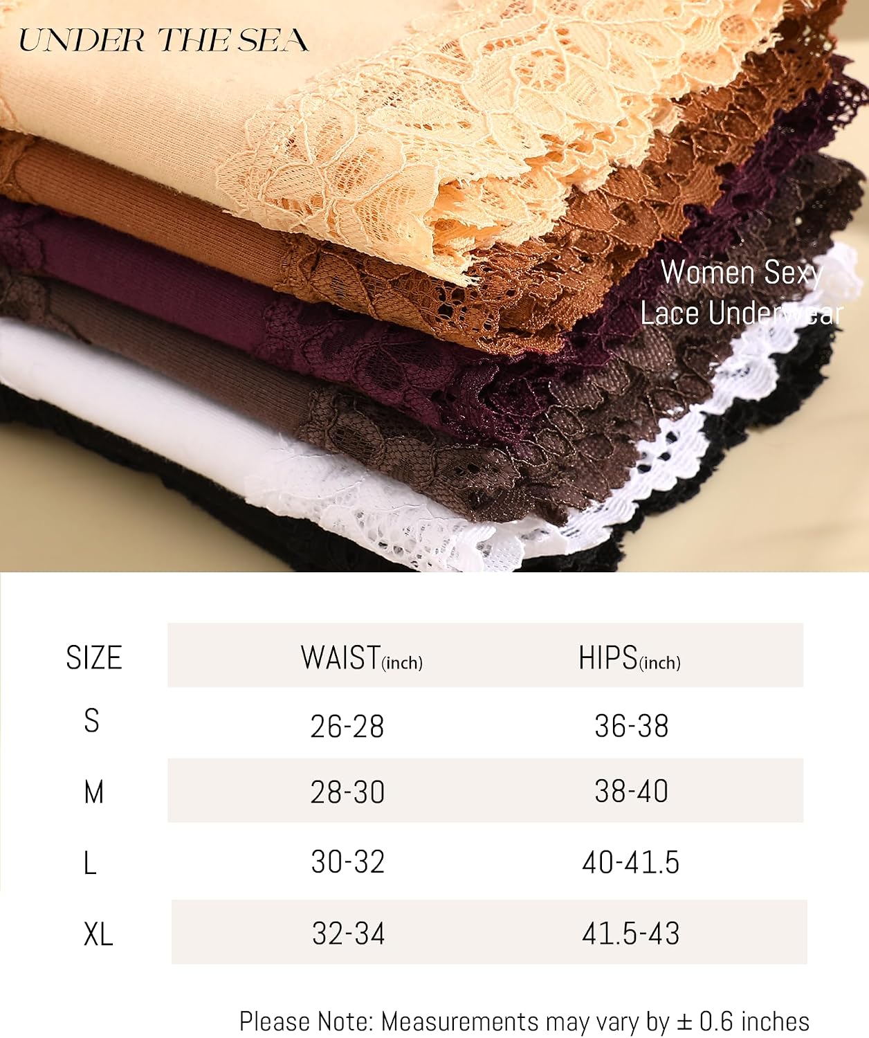 UNDER THE SEA Cotton Underwear Womens Sexy Lace Hi... - Image 7