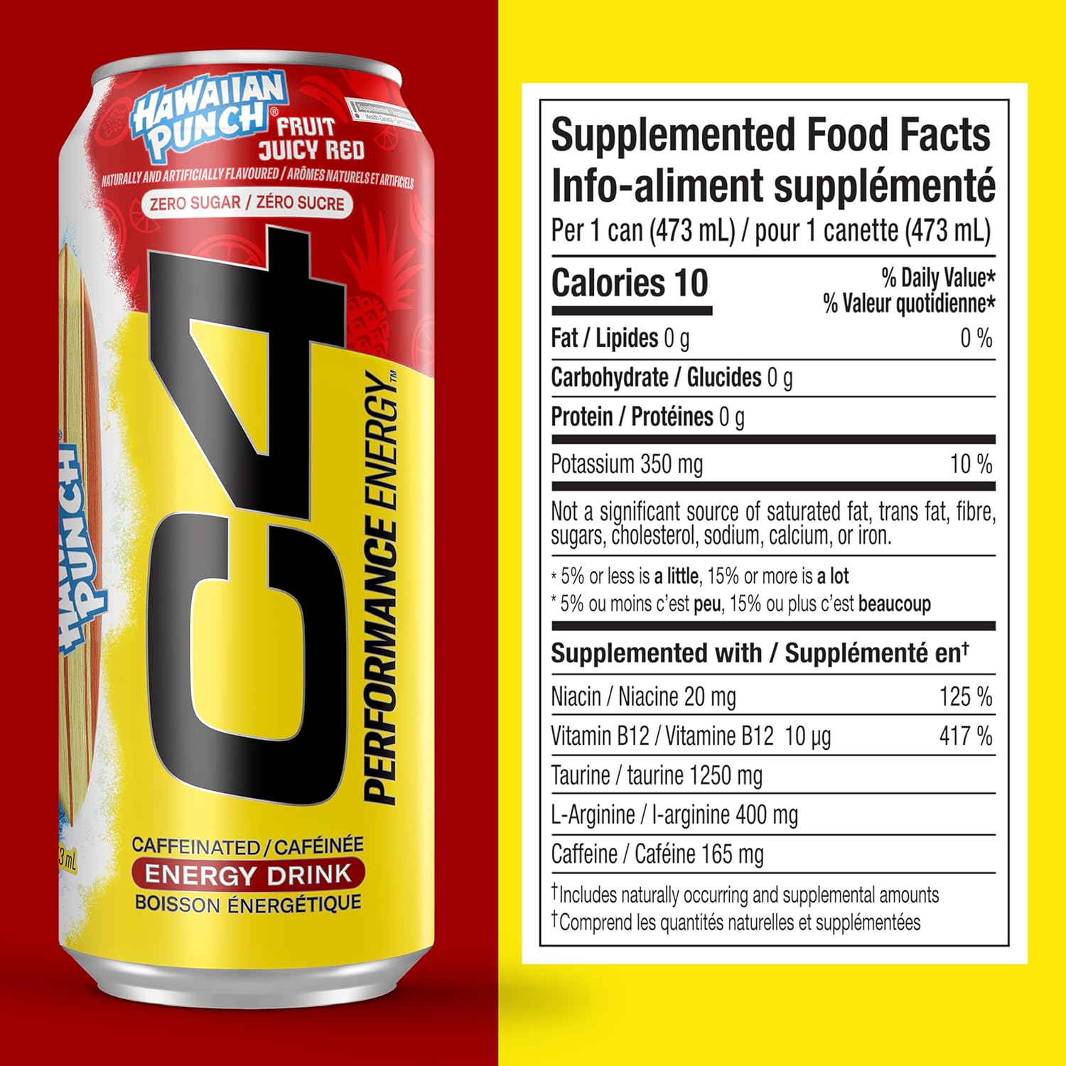 Cellucor C4 Performance Energy Drink, Hawaiian Pun... - Image 2