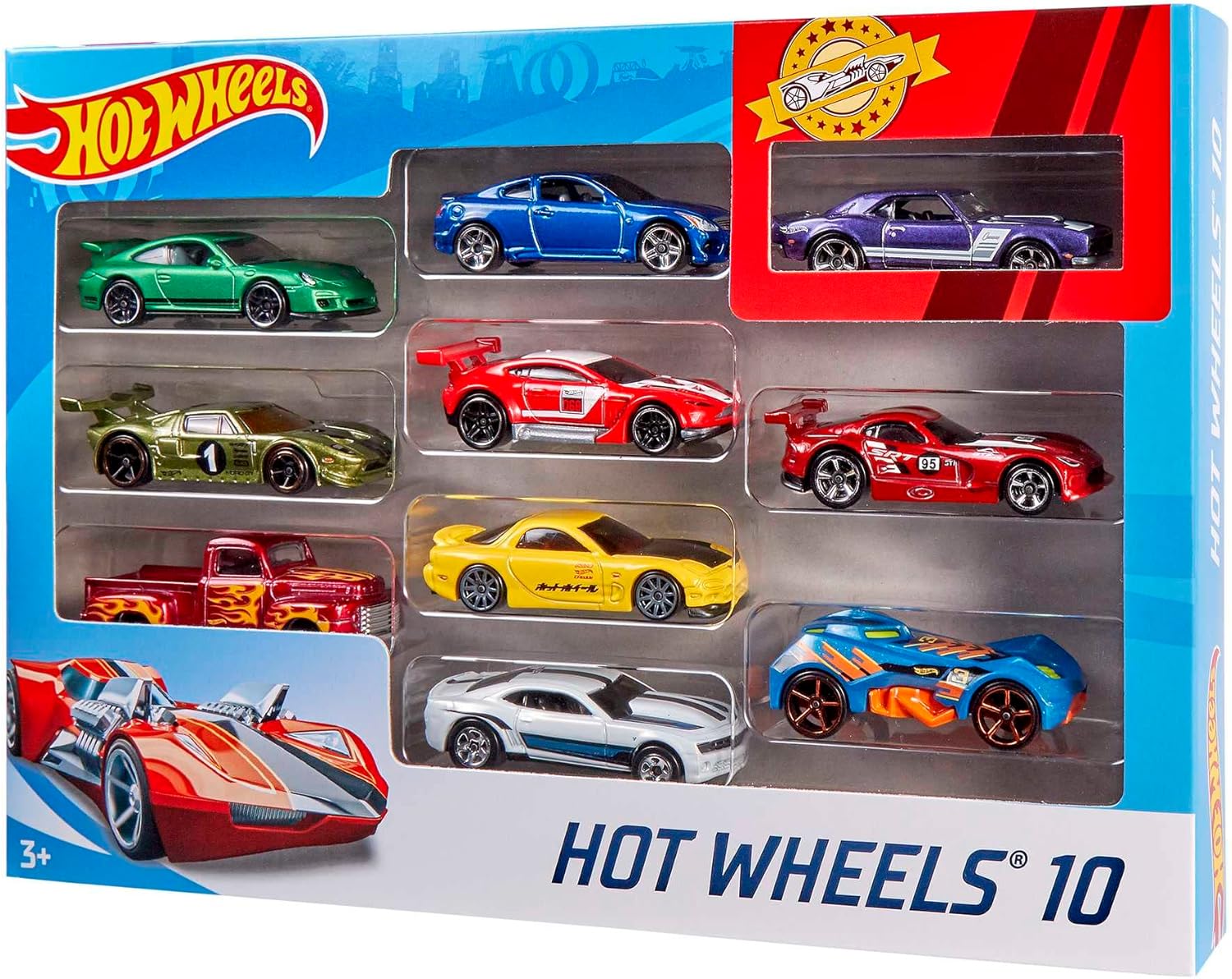 Hot Wheels 10-Pack (Styles May Vary) - Image 7
