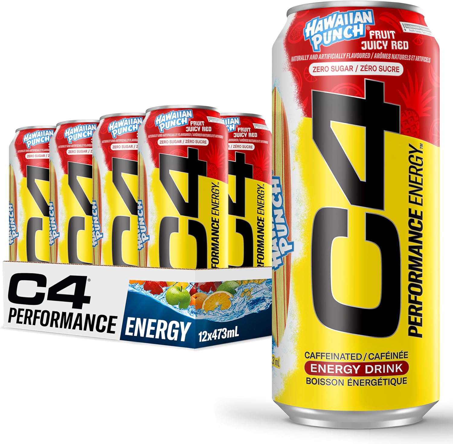 Cellucor C4 Performance Energy Drink, Hawaiian Pun...