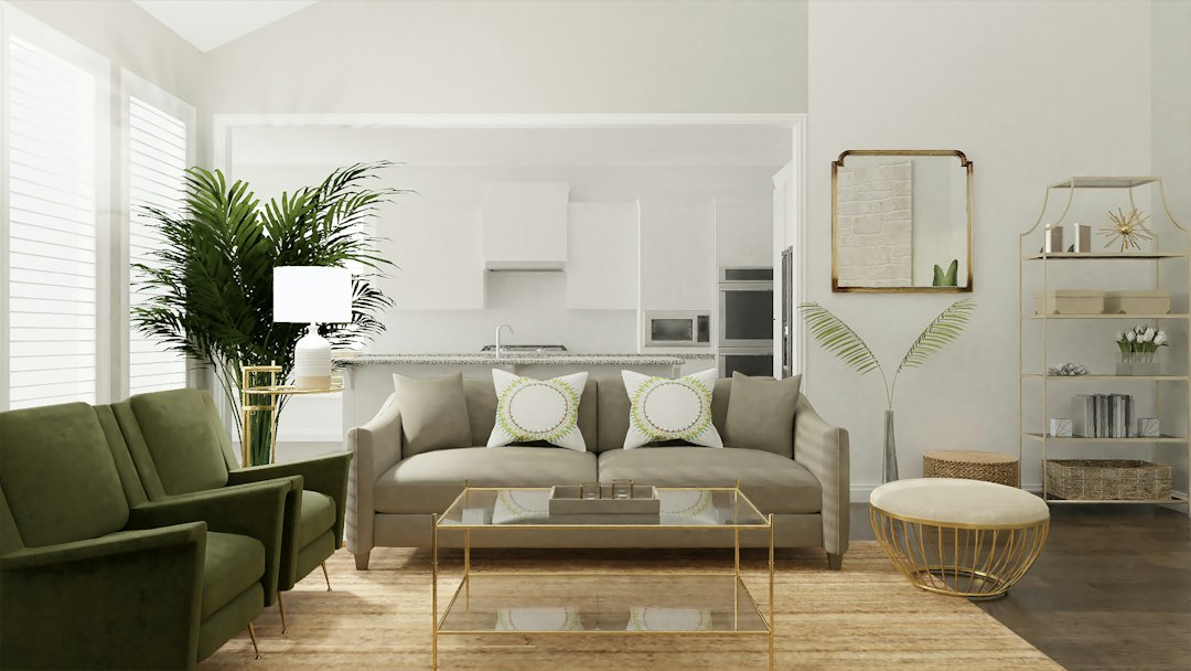Illustrative stock photo of a living room interior, not the specific homes discussed in this article