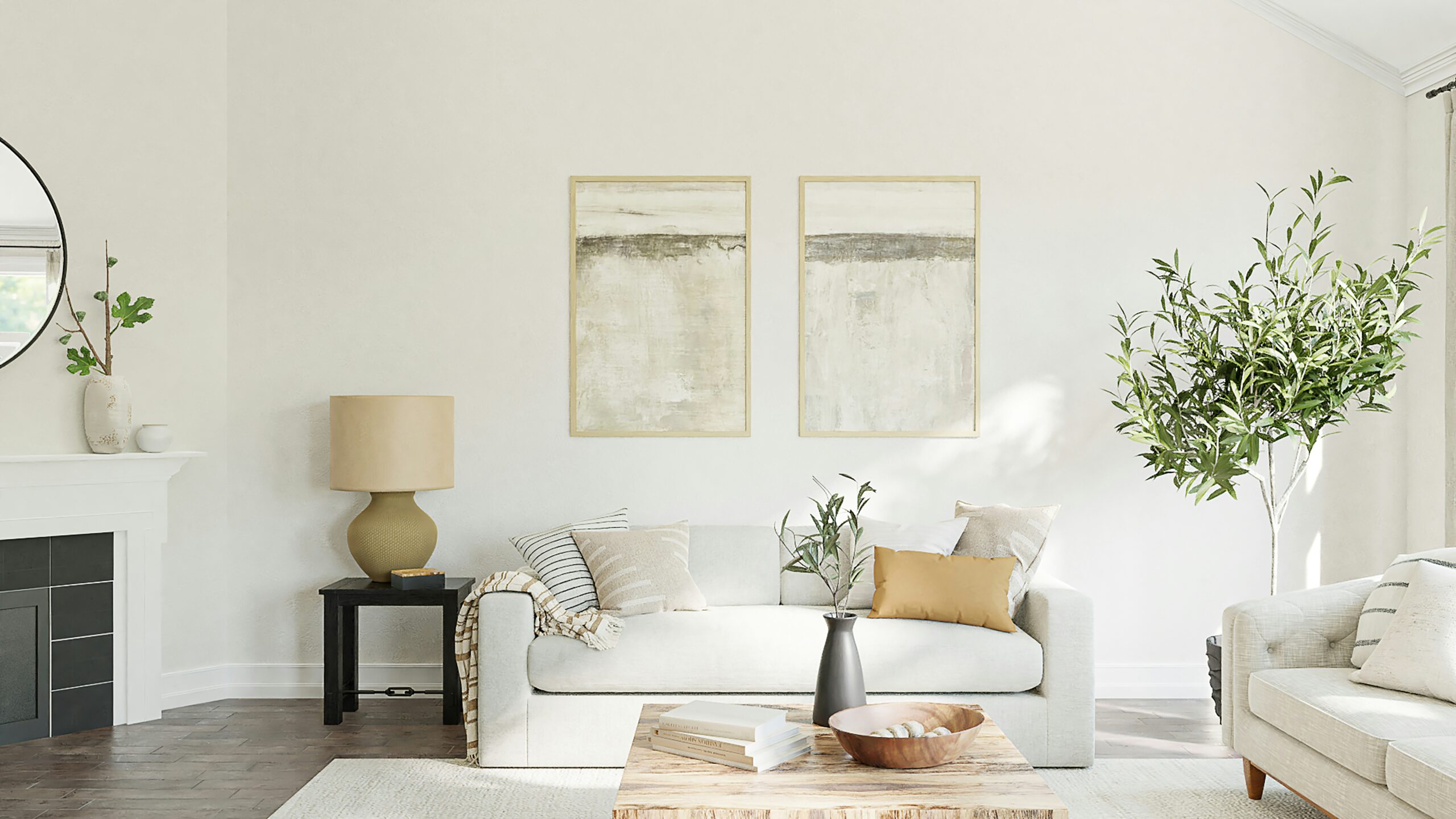 Illustrative stock photograph of a living room interior, not the specific properties discussed in this story. (Photo: Spacejoy/Unsplash)