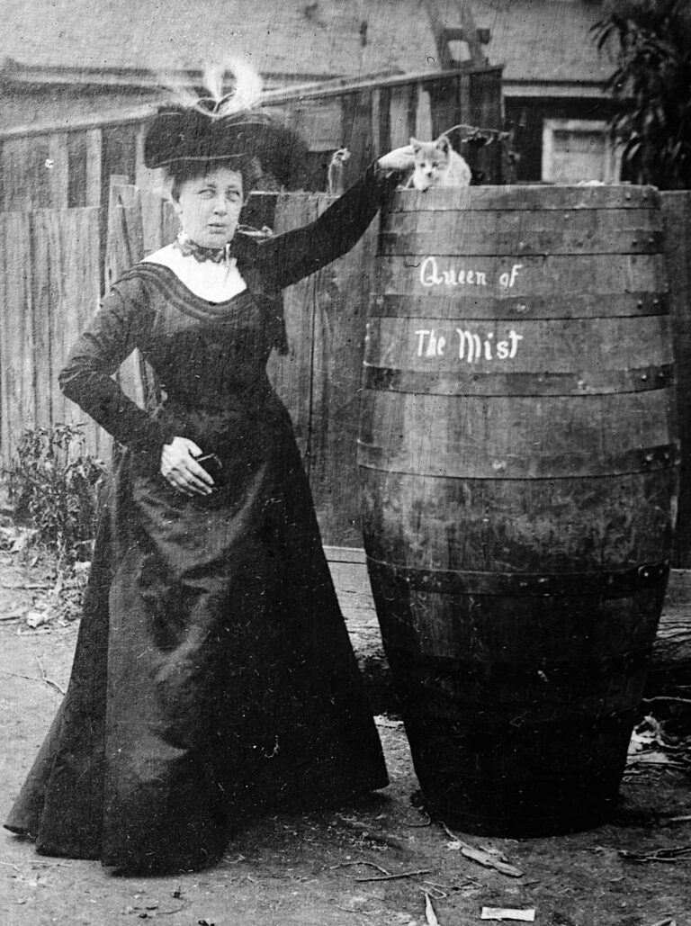 On This Day: Annie Taylor goes over Niagara Falls, 1901