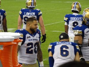 Bombers clinch playoff spot with 34-10 win over Lions Bombers clinch playoff spot with 34-10 win over Lions