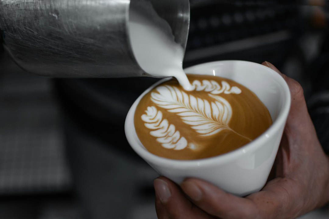 Cappuccino in a cup