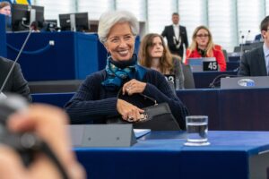 Lagarde to leave ECB Feb. 7, nine months before term ends Lagarde to leave ECB Feb. 7, nine months before term ends