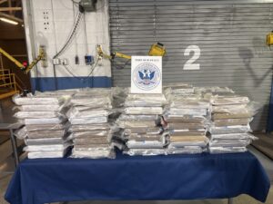 CBP seizes 450 pounds of cocaine in truck bound for Canada
