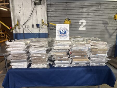 CBP seizes 450 pounds of cocaine in truck bound for Canada CBP seizes 450 pounds of cocaine in truck bound for Canada