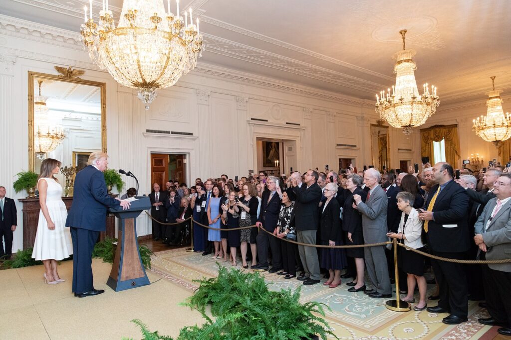 Trump signs order creating NIH women’s health division