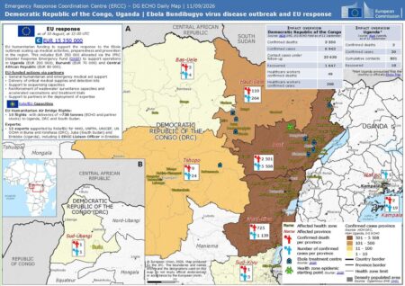 Congo Ebola cases top 9,000 as deaths reach 4,381