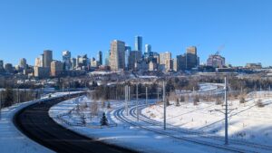 Edmonton fog and wind chill of minus 13 this morning Edmonton fog and wind chill of minus 13 this morning