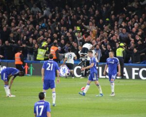 Tottenham win 2-0 at Chelsea as Palmer is sent off Tottenham win 2-0 at Chelsea as Palmer is sent off
