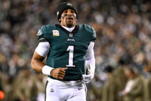 Eagles rule out Jalen Hurts vs. Panthers, McKee to start Eagles rule out Jalen Hurts vs. Panthers, McKee to start