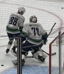 Hronek’s OT goal ends Canucks’ 10-game skid in 6-5 win Hronek’s OT goal ends Canucks’ 10-game skid in 6-5 win
