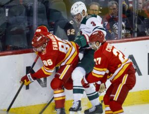 Cooley makes 36 saves as Flames edge Wild 2-1 Cooley makes 36 saves as Flames edge Wild 2-1