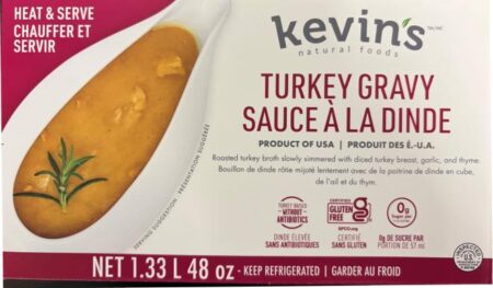 Kevin’s turkey gravy recalled over undeclared mustard Kevin’s turkey gravy recalled over undeclared mustard