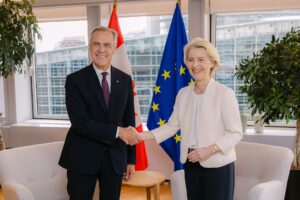 Carney targets June deal on Canada-EU associate membership Carney targets June deal on Canada-EU associate membership