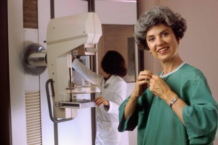 Breast screening: age and self-referral by province Breast screening: age and self-referral by province