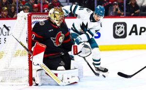 Askarov makes 41 saves as Sharks beat Senators 6-2 Askarov makes 41 saves as Sharks beat Senators 6-2