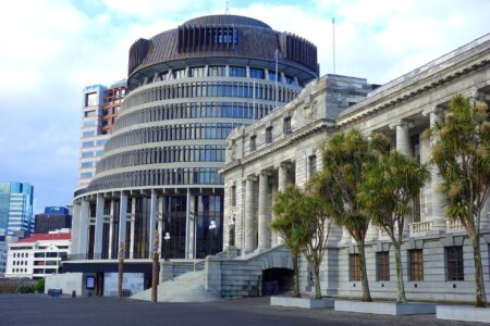 New Zealand votes Nov. 7 with National 32%, Labour 27%